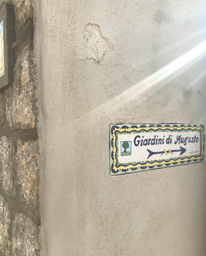 Tiberi Capri Lägenhet Exteriör bild