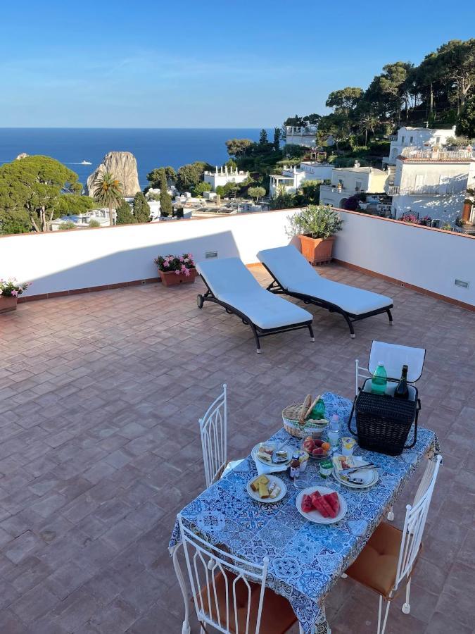 Tiberi Capri Lägenhet Exteriör bild